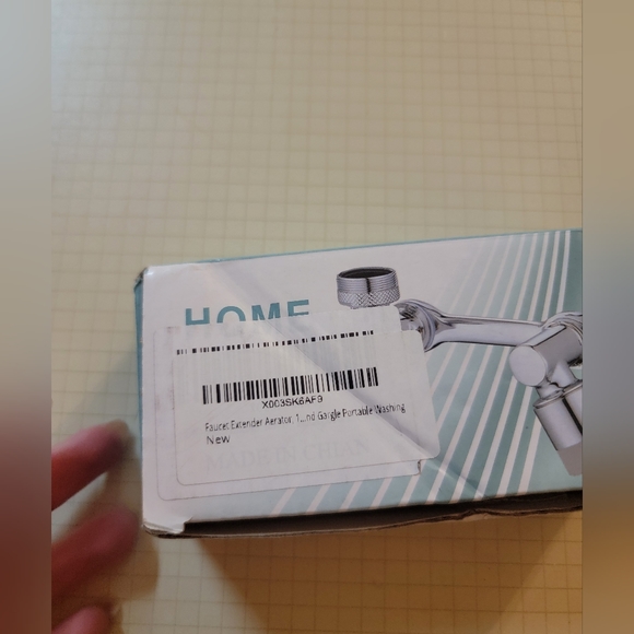 1080 swivel faucet extender with 2 modes - Picture 3 of 7